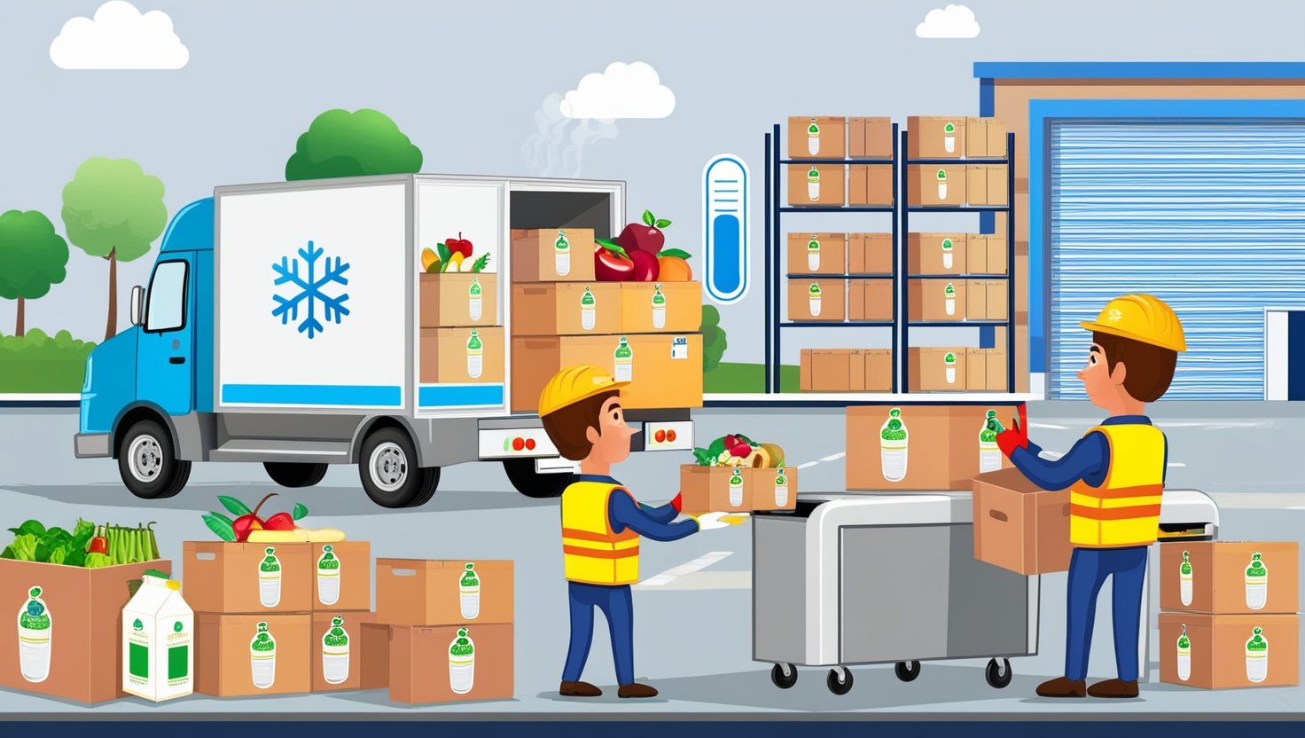 Pharmaceutical tablets spilled from a pill bottle, emphasizing the safe transport of medicines.