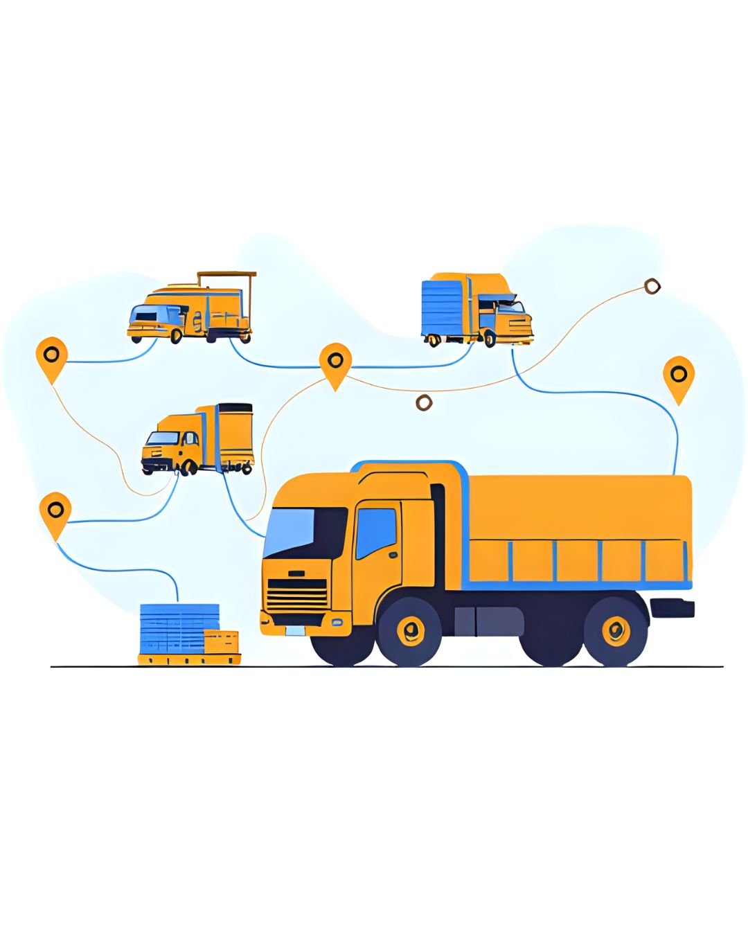 Close-up of a beverage bottle, representing safe and timely delivery of food and beverage products.