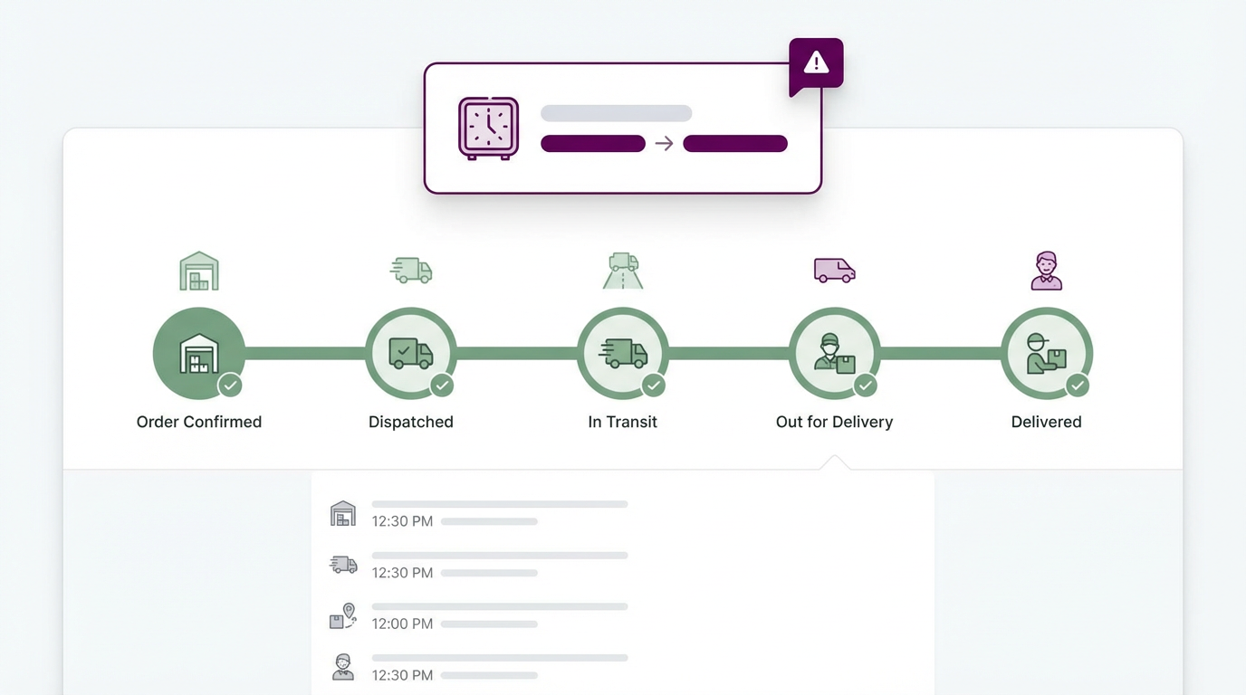 Real-Time Tracking for E-Commerce Delivery: How Tracked Transport Reduces WISMO Tickets and Failed Deliveries